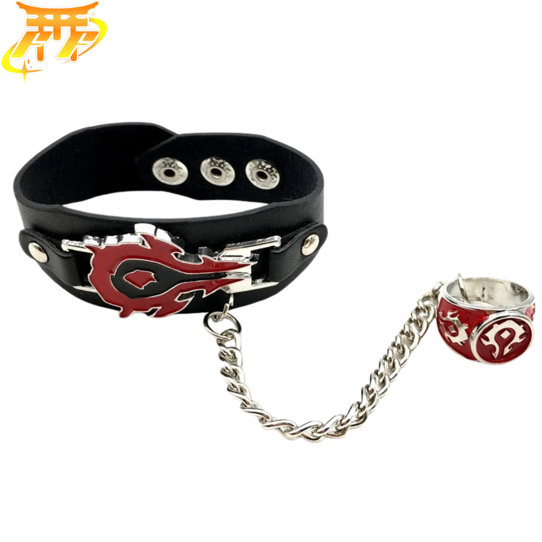 Bracelet + Ring "Horde Symbol" – World of Warcraft™