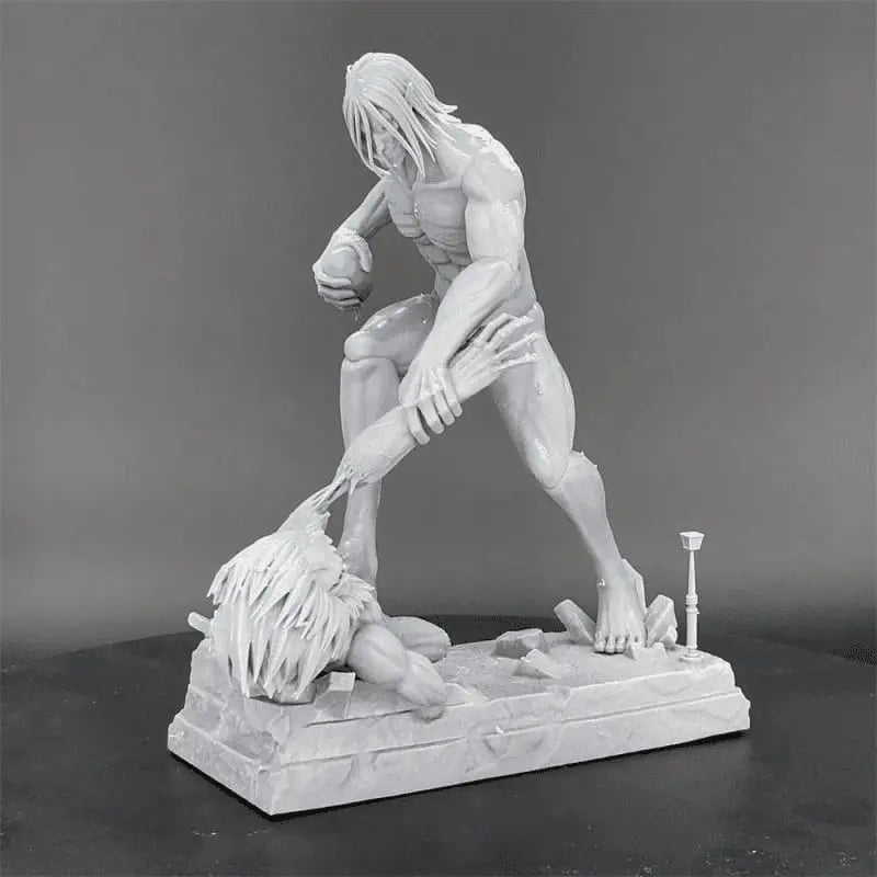 Assailant Titan vs Jaw Titan Resin Figure - Attack on