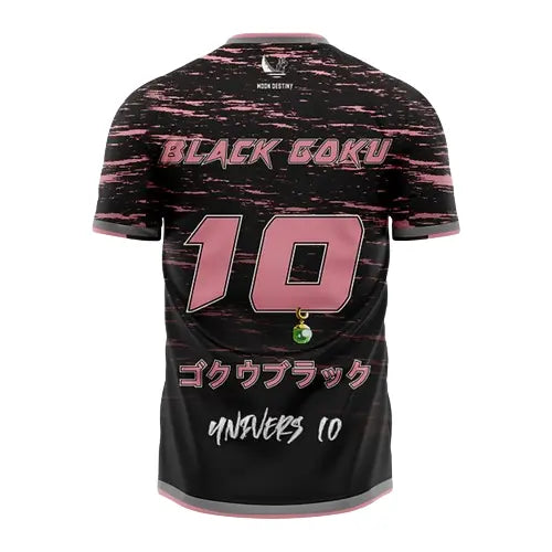 Black Goku SSJ Rose Football Shirt - Dragon Ball Z™