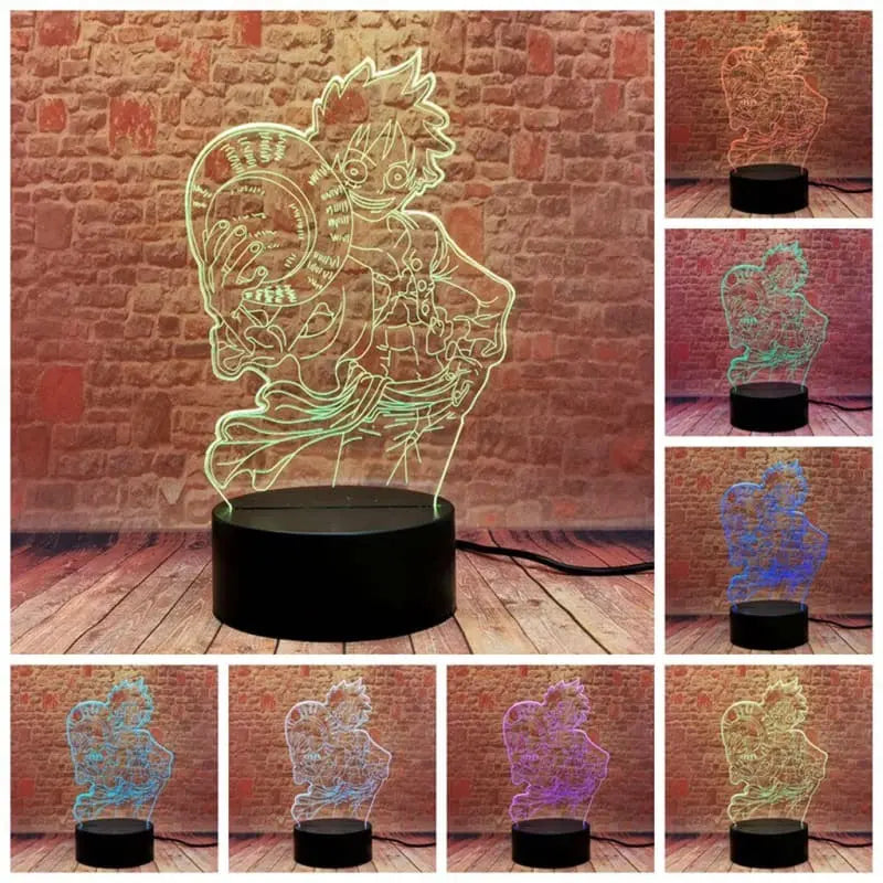Monkey D Luffy LED Lamp - One Piece™