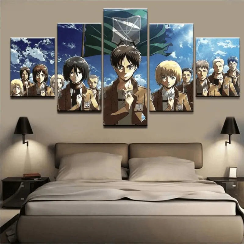 Survey Battalion Painting - Attack on Titans™