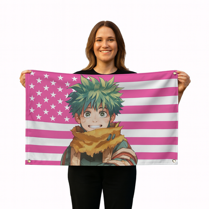 Izuku Midoriya "Survival Outfit" Flag - My Hero Academia™
