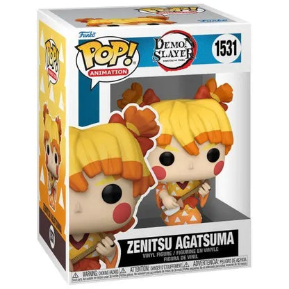 Kawaii Zenitsu Agatsuma Figure POP - Demon Slayer™