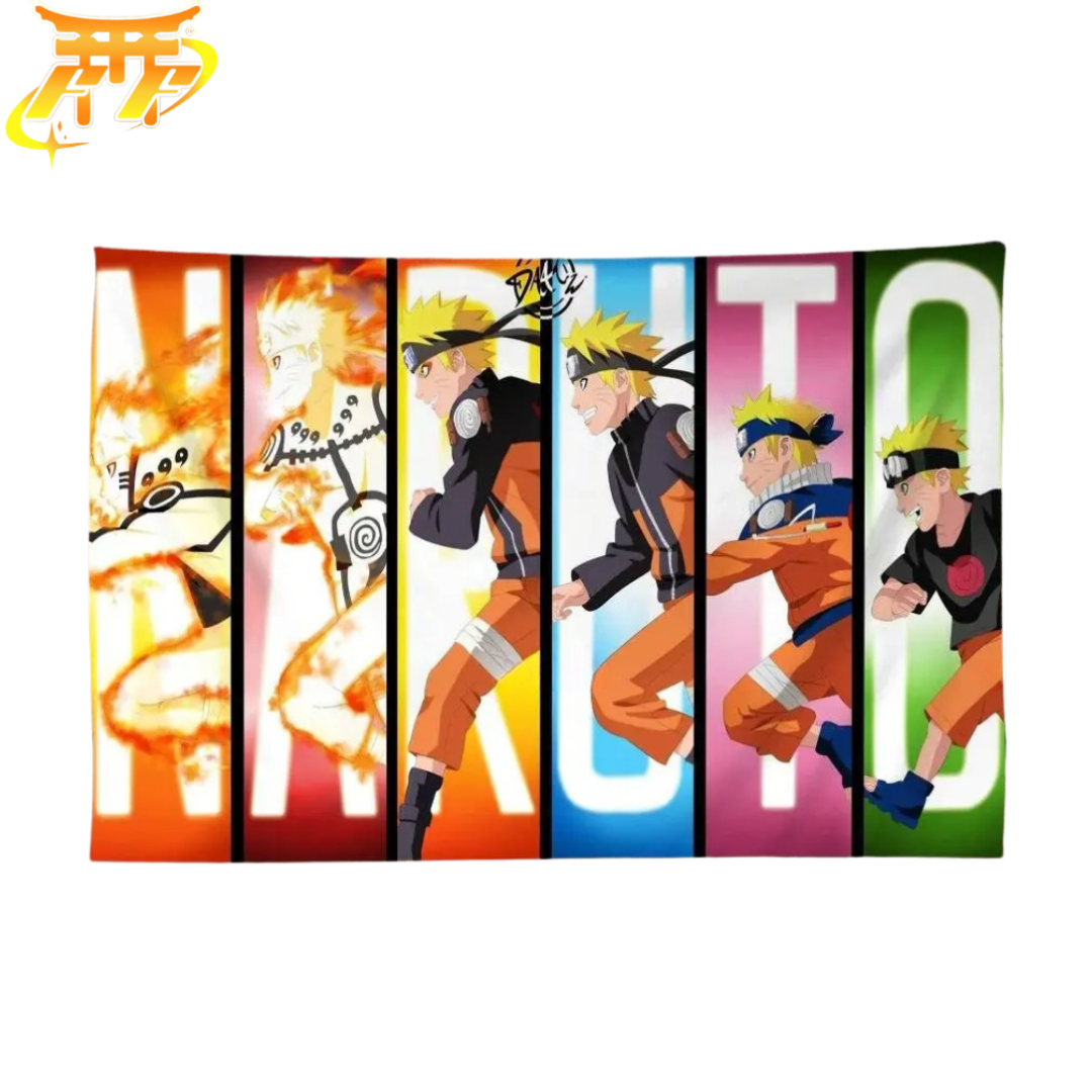Naruto "Evolution of the Hero" Flag - Naruto™