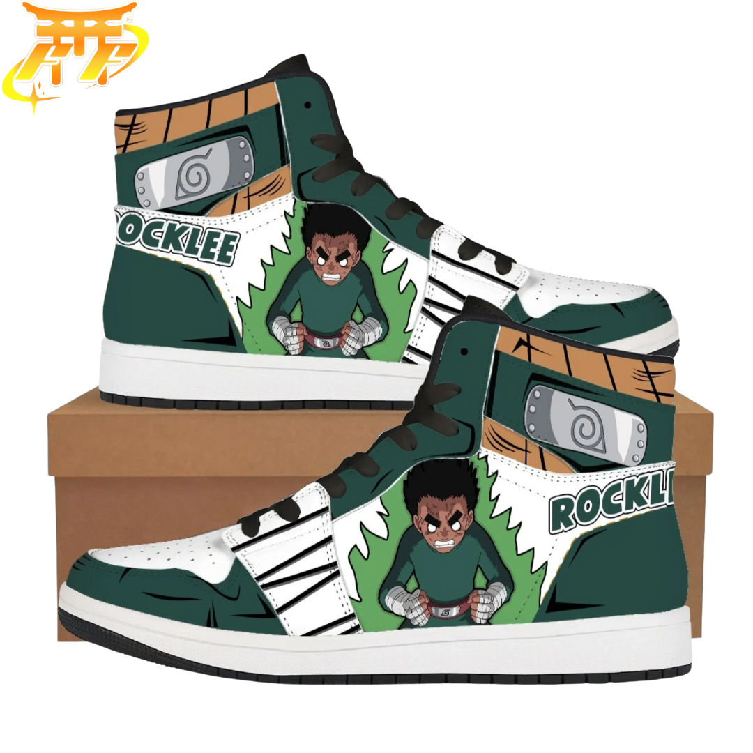 Rock Lee "Determination of the Lotus" Sneakers – Naruto Shippuden™
