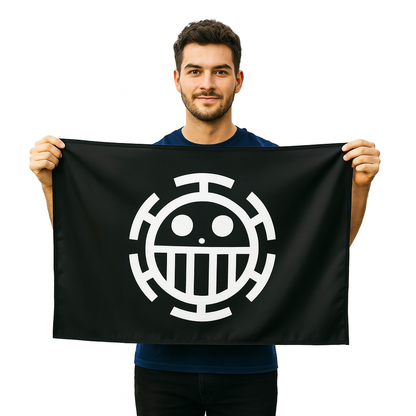 Trafalgar D. Water Law Flag - One Piece™