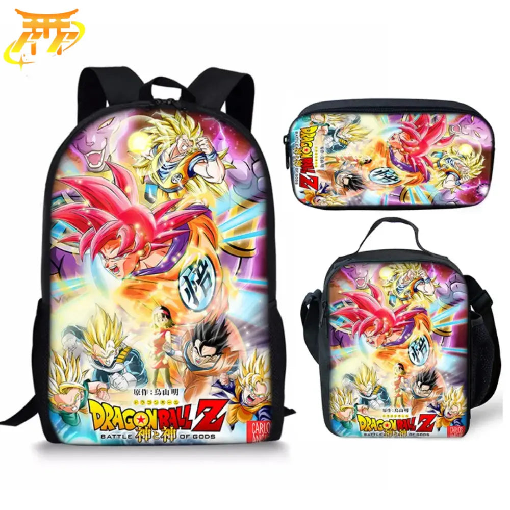 Battle of Gods Backpack + Pencil Case + Bag - Dragon Ball Z™