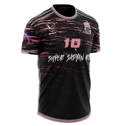  Black Goku SSJ Rose Football Shirt - Dragon Ball Z™