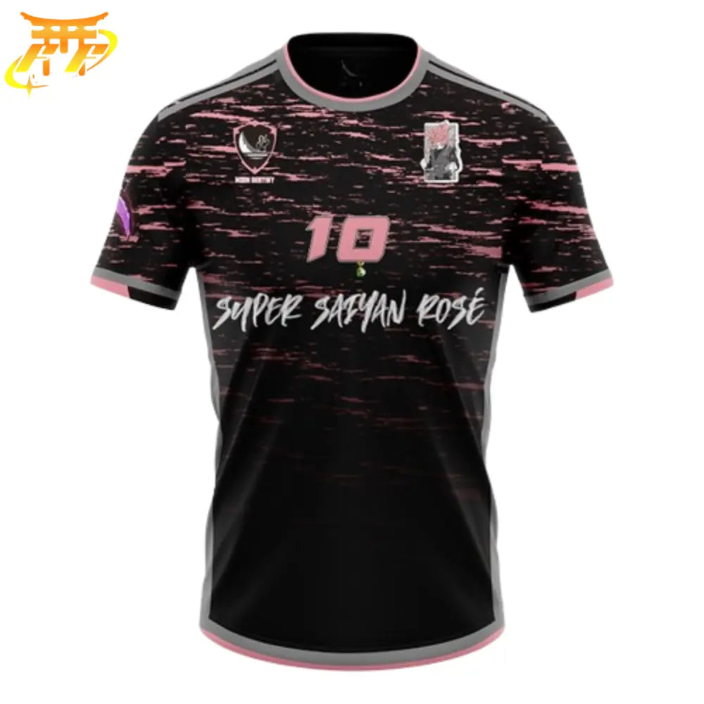 Black Goku SSJ Rose Football Shirt - Dragon Ball Z™