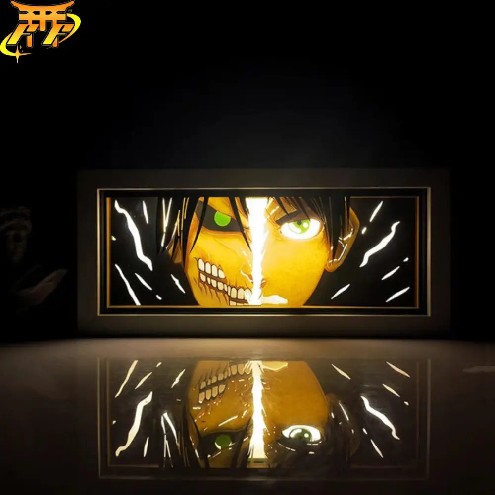 Eren x Assaulter Titan 3D LED Light - Attack on Titan™