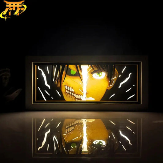 Eren x Assaulter Titan 3D LED Light - Attack on Titan™