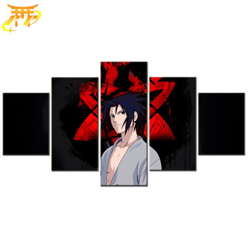 Eternal Mangekyo Sharingan Sasuke Painting - Naruto Shippuden™