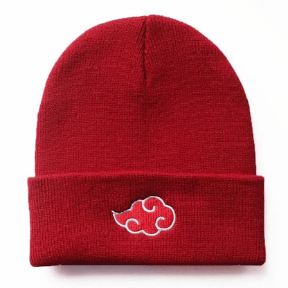 Grey/Red Akastuki Beanie - Naruto Shippuden™