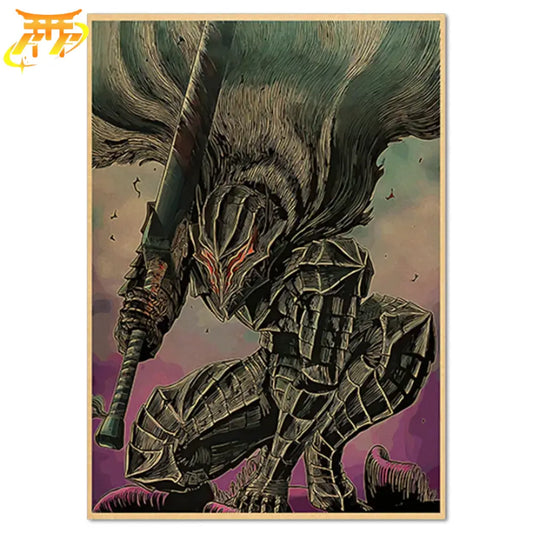 Guts "The Knight of Shadows" Poster - Berserk™