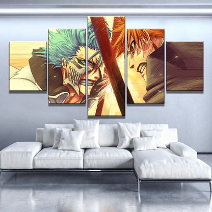 Ichigo vs. Grimmjow Painting - Bleach™