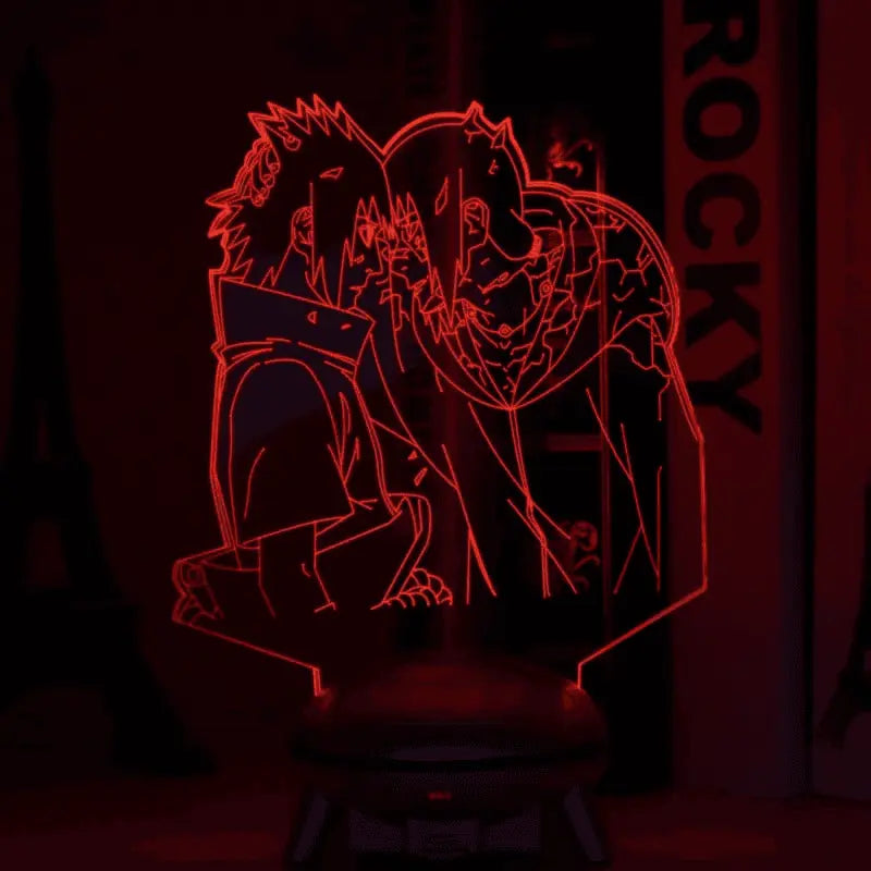 Itachi and Sasuke LED Lamp - Naruto Shippuden™