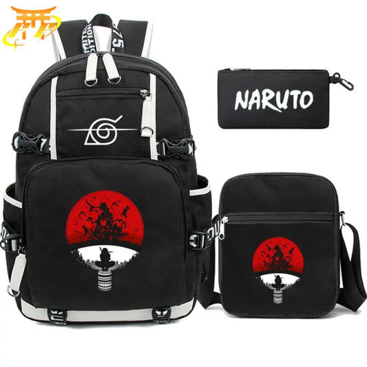 Itachi Uchiwa  Backpack + Pencil Case + Bag - Naruto Shippuden™