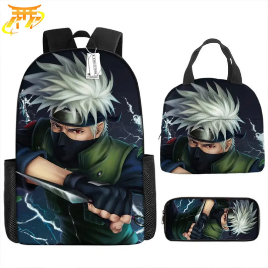 Kakashi Hatake Backpack + Pencil Case + Bag - Naruto Shippuden™