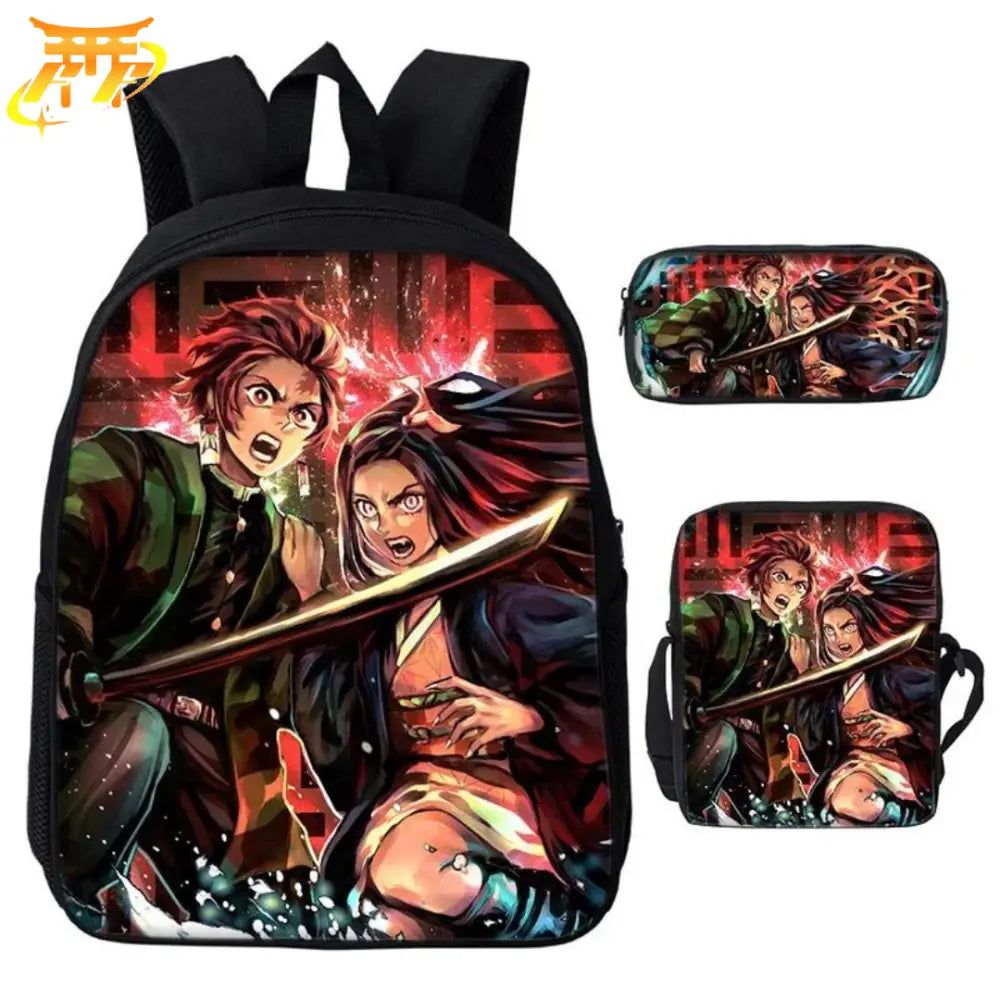 Kamado Backpack + Pencil Case + Bag - Demon Slayer™