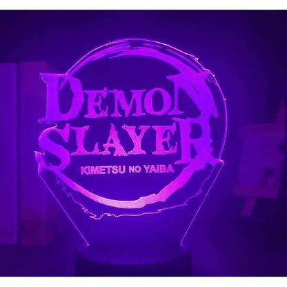 Kimetsu no Yaiba Logo LED Lamp - Demon Slayer™