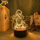 Livaï (Rivaille) Ackerman LED lamp with a bow - Attack on Titan™