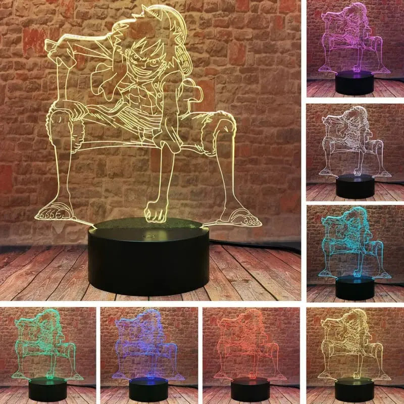 Luffy LED Lamp - One Piece™ – Anime-Figures-Australia
