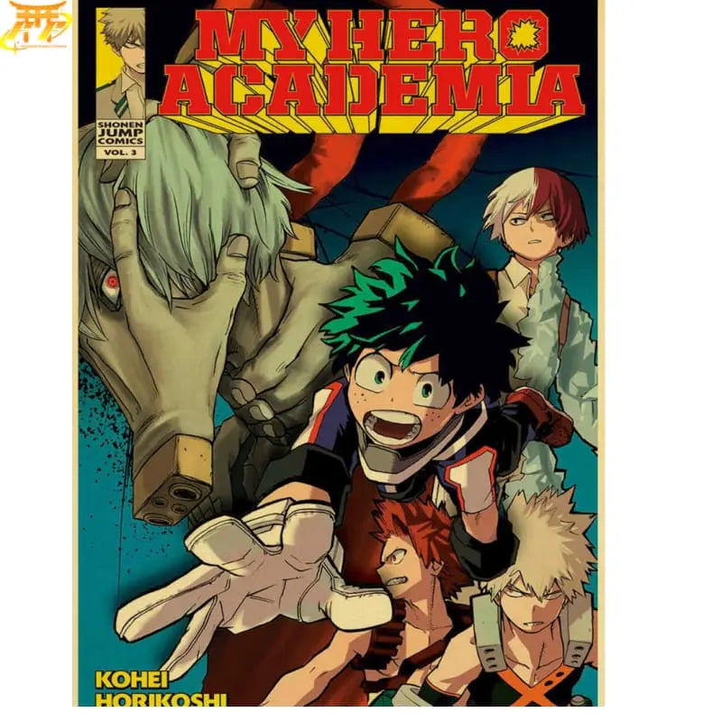 MHA Poster: Volume 3 - My Hero Academia™ – Anime-Figures-Australia