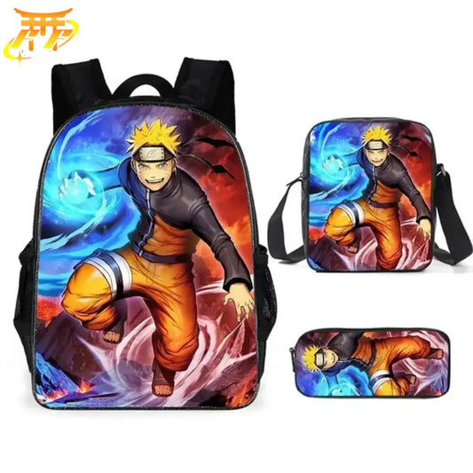 Naruto Rasengan Backpack + Pencil Case + Bag - Naruto Shippuden™