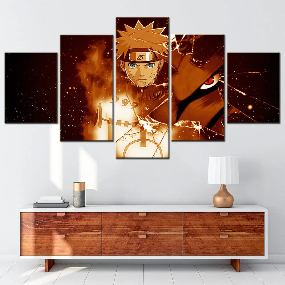 Naruto x Kurama Painting - Naruto Shippuden™