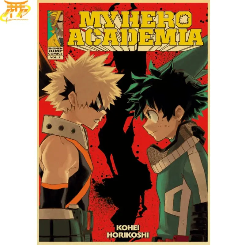 Poster Izuku Vs Bakugo - My Hero Academia™