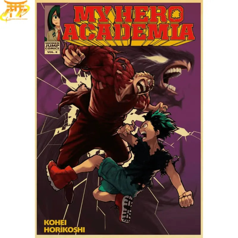 Poster Izuku Vs Muscular - My Hero Academia™