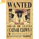 Poster Wanted Cesar - One Piece™