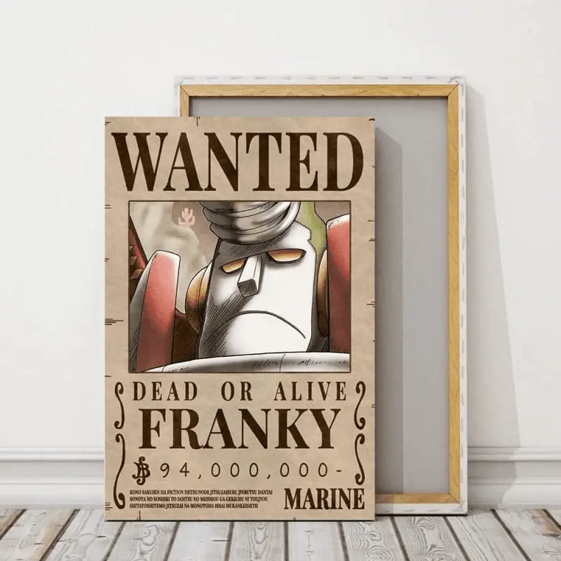 Poster Wanted Franky - One Piece™