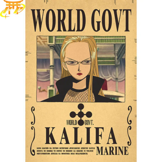 poster-wanted-kalifa-one-piece™