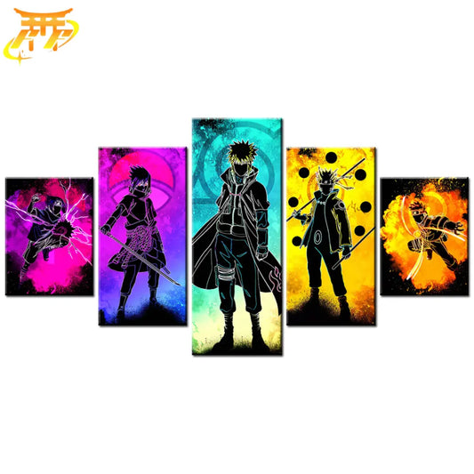 Sasuke & Minato & Naruto Painting - Naruto Shippuden™