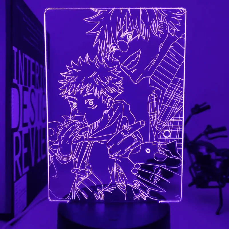 Satoru Gojo & Yuji Itadori LED Lamp - Jujutsu Kaisen™