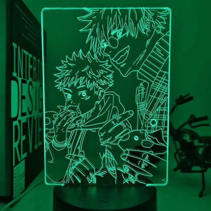 Satoru Gojo & Yuji Itadori LED Lamp - Jujutsu Kaisen™