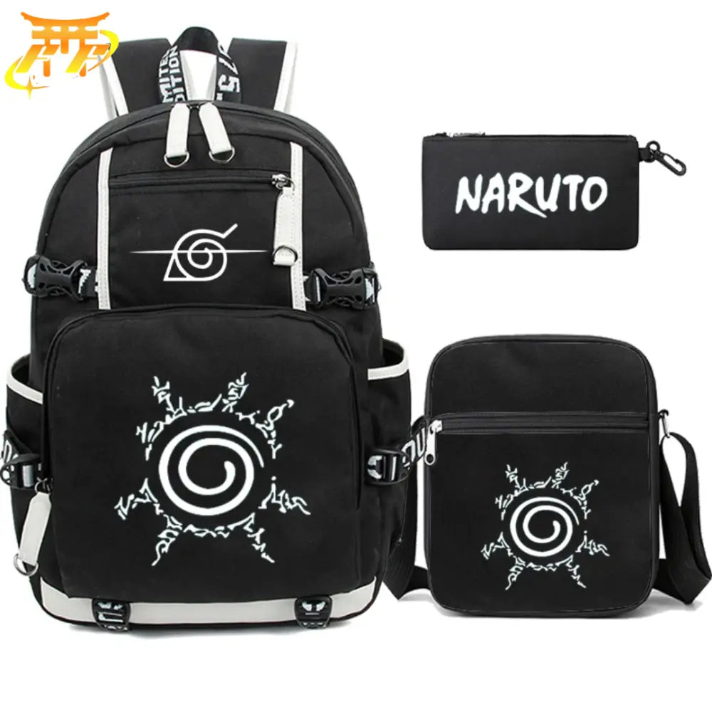 Seal of the Demon Fox Backpack + Pencil Case + Bag - Naruto Shippuden™