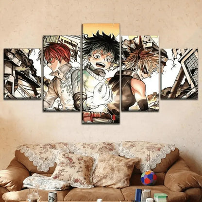 Shoto Izuku and Bakugo painting - My Hero Academia™