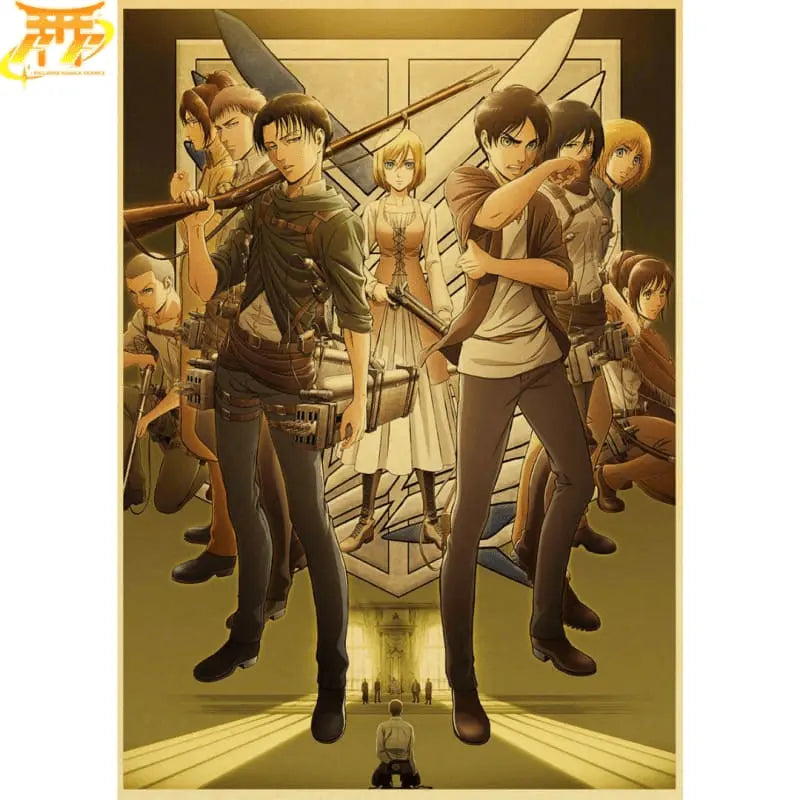 Survey Corps Season 2 Poster - Attack on Titan™