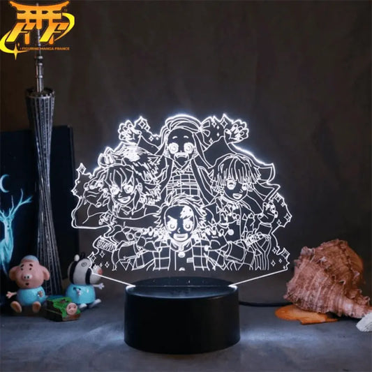 Tanjiro Nezuko Inosuke and Zenitsu LED Lamp - Demon Slayer™