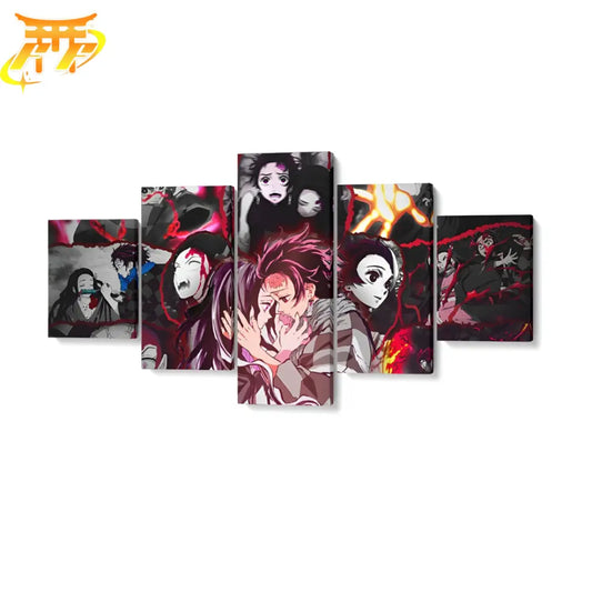 Tanjiro & Nezuko Painting - Demon Slayer™