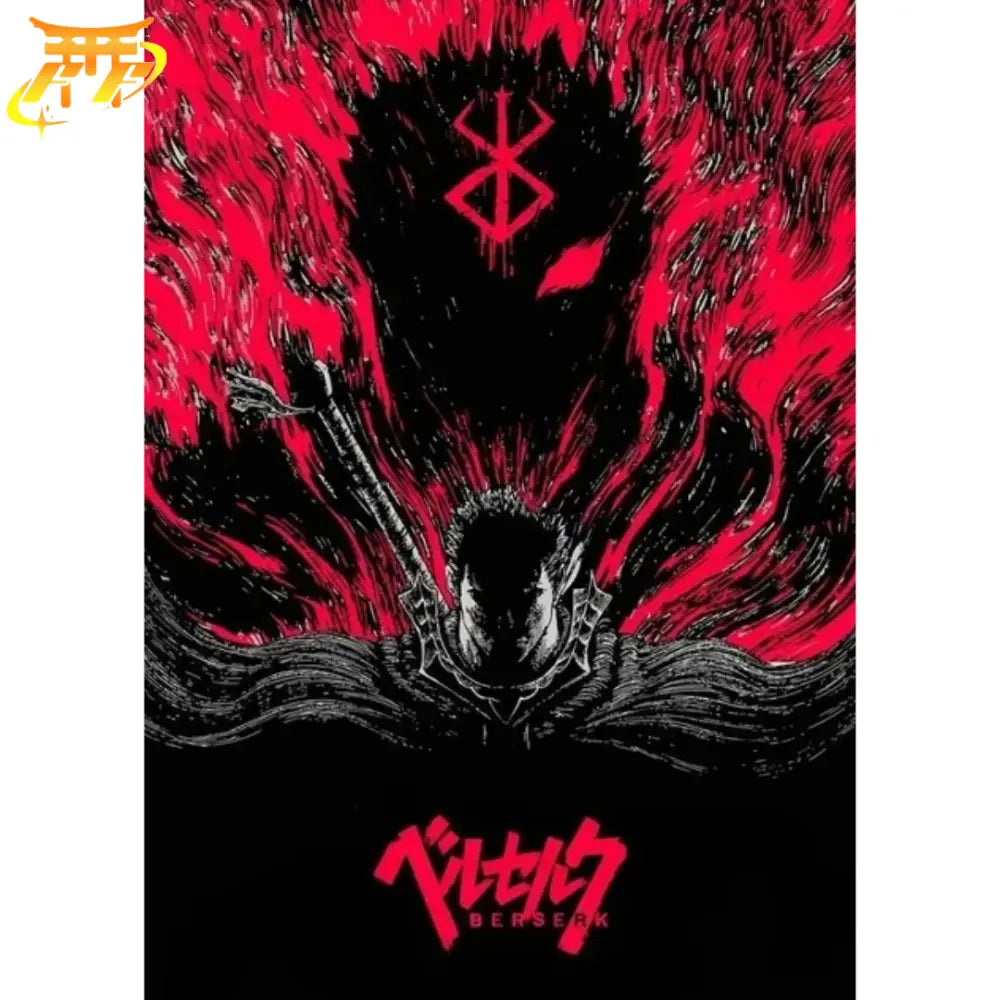 The Madness of Guts Poster - Berserk™