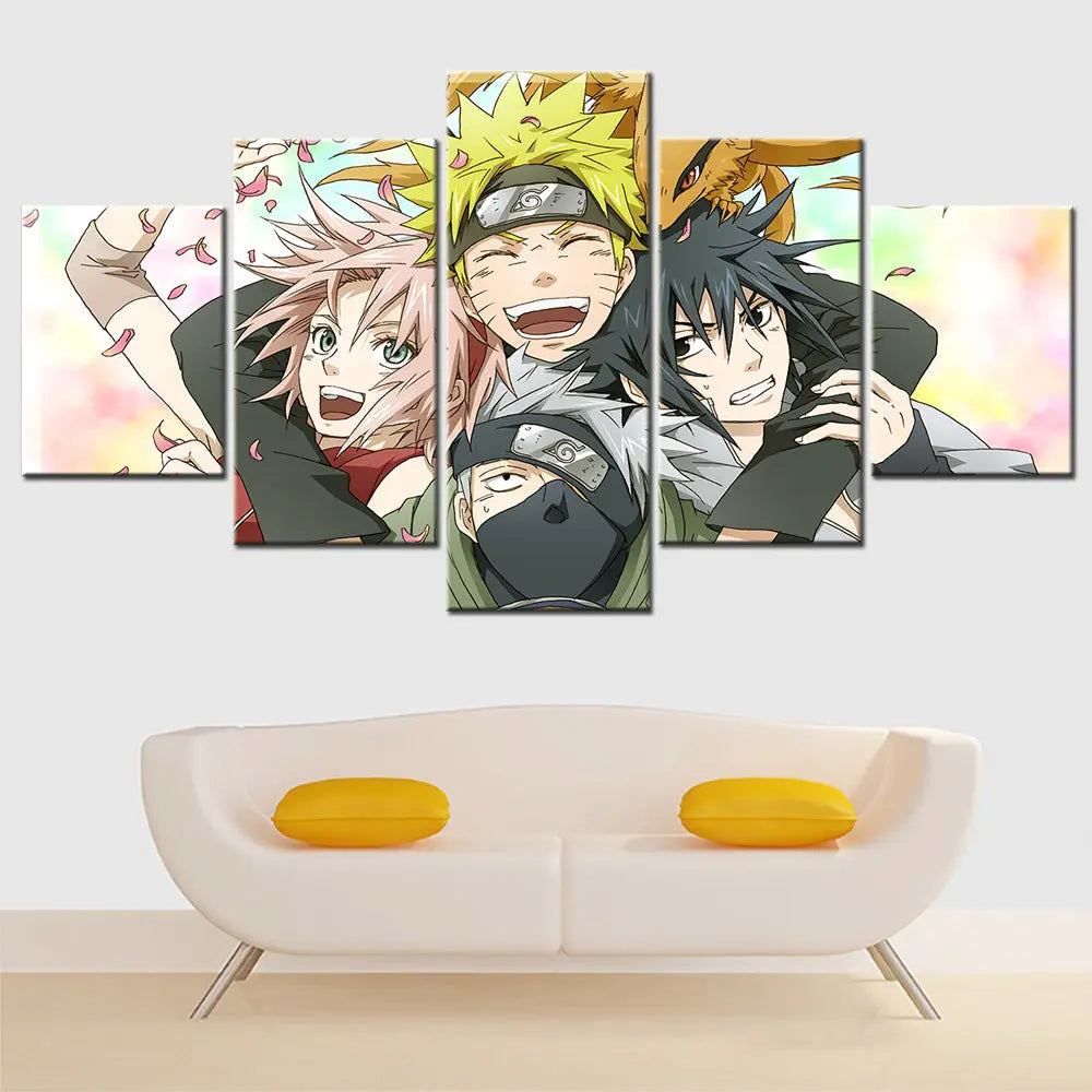 The Team 7 Painting - Naruto Shippuden™