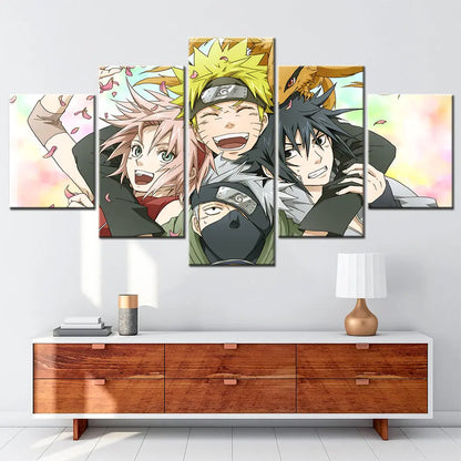 The Team 7 Painting - Naruto Shippuden™