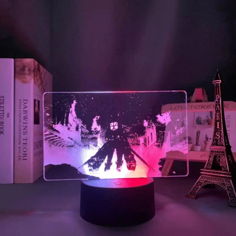 Two-Tone Eren Jaeger LED Lamp - Attack on Titan™