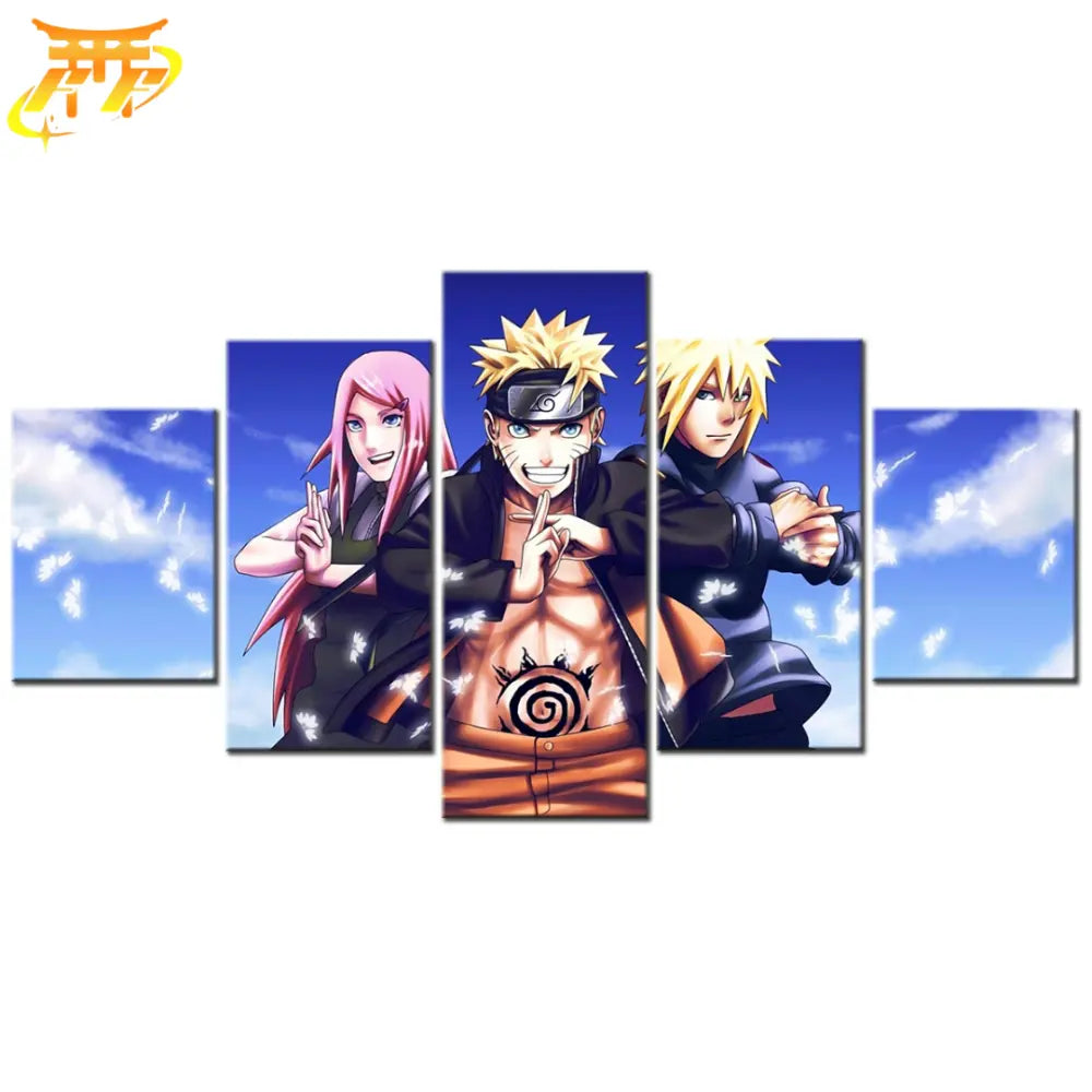 Uzumaki Family Painting - Naruto Shippuden™