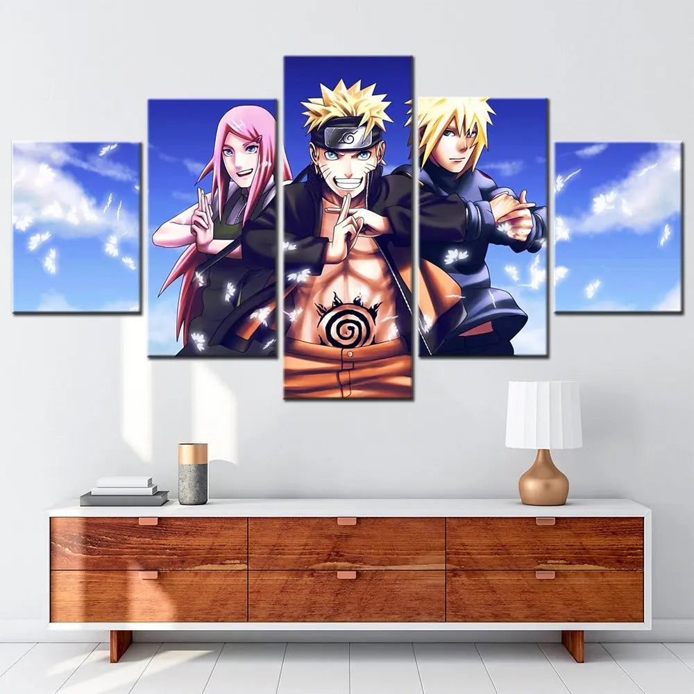 Uzumaki Family Painting - Naruto Shippuden™