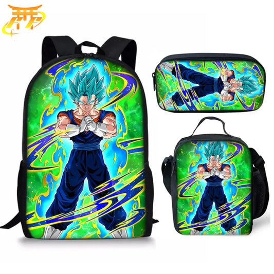 Vegeto SSJ Blue Backpack + Pencil Case + Bag - Dragon Ball Z™