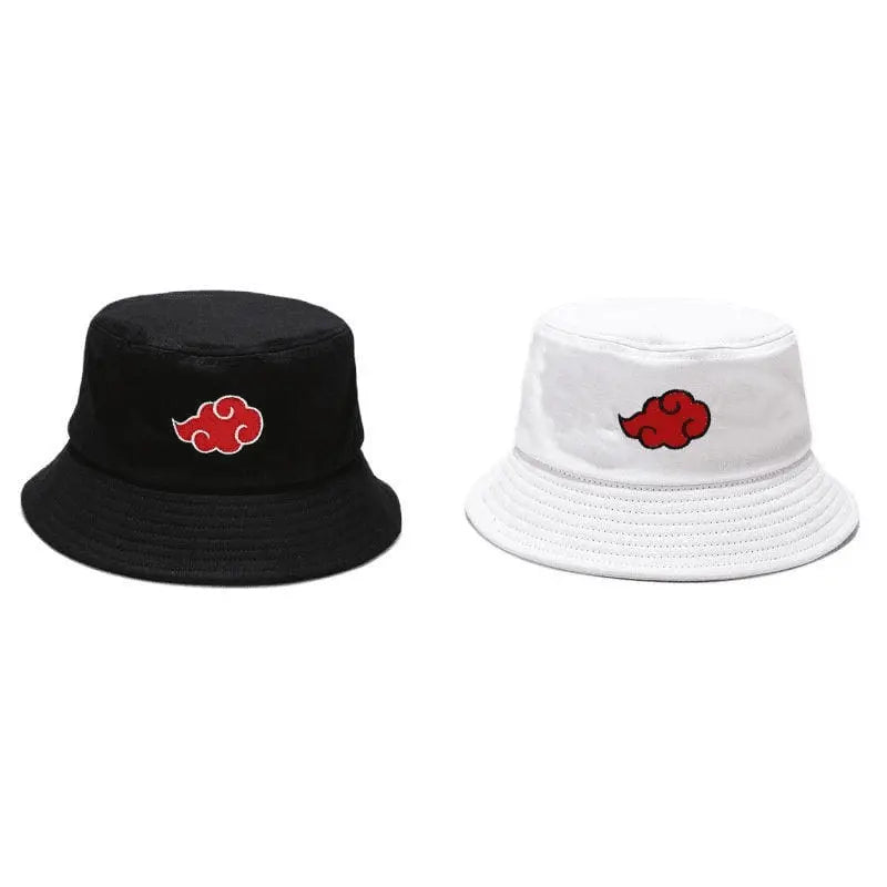 White Akatsuki Bucket Hat - Naruto Shippuden™